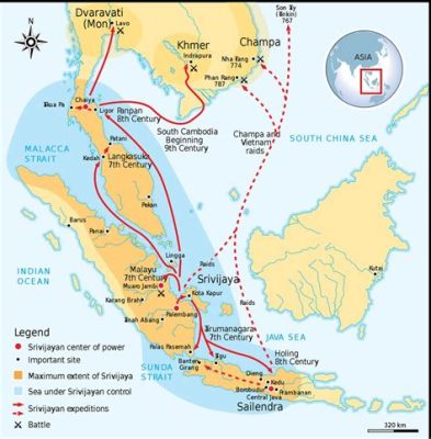 「Srivijaya 王朝の興隆：海上貿易の繁栄と仏教の普及」